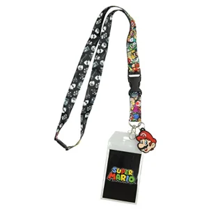 Lanyard Nintendo Super Mario Multi Character