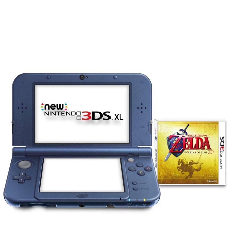 Nintendo New 3DS XL Console: Zelda Ocarnia of Time